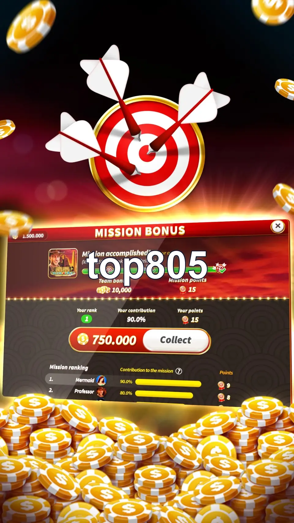 top805 Masuk